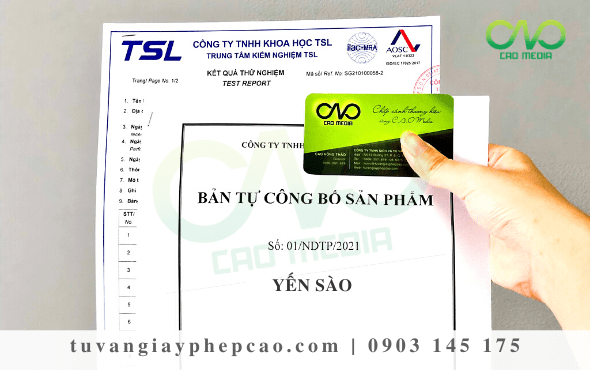Dịch vụ công bố sản phẩm yến sào tại Bình Thuận
