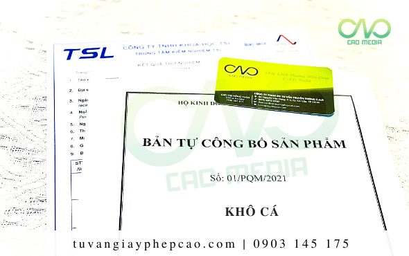 Tự công bố sản phẩm khô cá nộp ở cơ quan nào? Tự công bố sản phẩm khô cá nộp ở cơ quan nào?