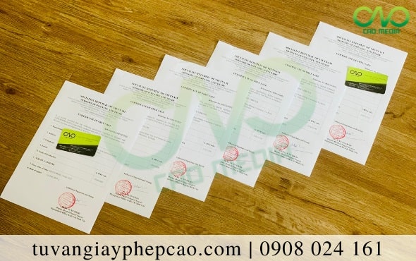 Xin cấp giấy chứng nhận certificate of free sale cho bột kem béo