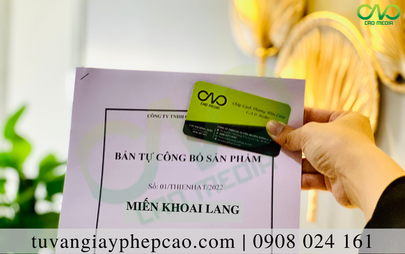 Kiểm nghiệm và tự công bố miến khoai lang để lưu hành tại Việt Nam