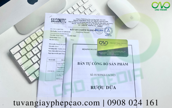 Công bố chất lượng rượu dừa theo quy trình hiện nay