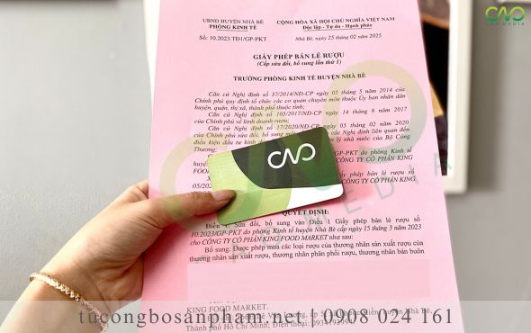 Thủ tục đăng ký giấy phép bán lẻ rượu cho cửa hàng rượu Thủ tục đăng ký giấy phép bán lẻ rượu cho cửa hàng rượu